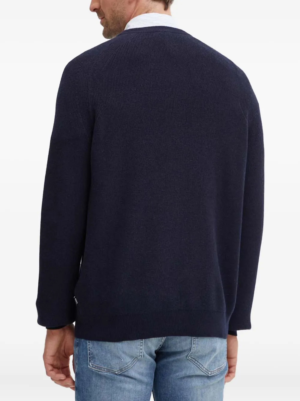 BOSS Trui met raglanmouwen Blauw