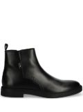 BOSS leather ankle boots - Black