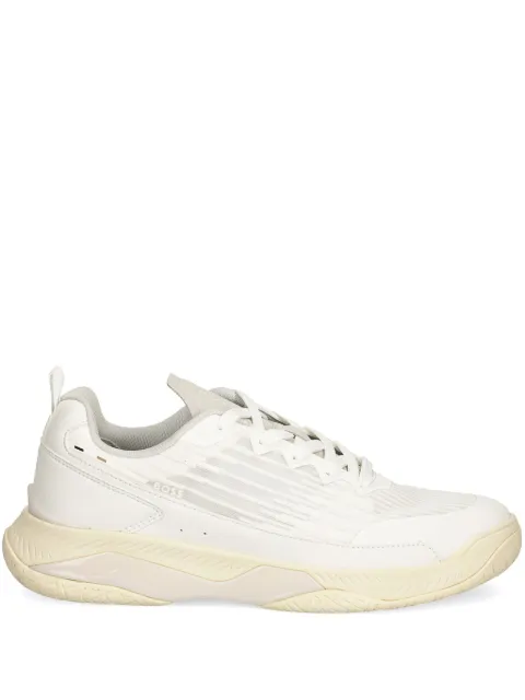 BOSS panelled sneakers