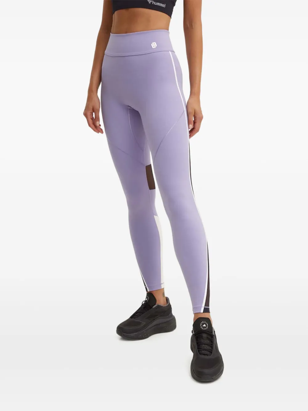 BOSS mesh-panel leggings | Purple | Image 1