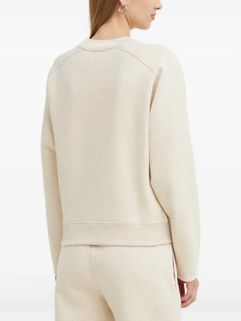 BOSS Sweater met logo Beige