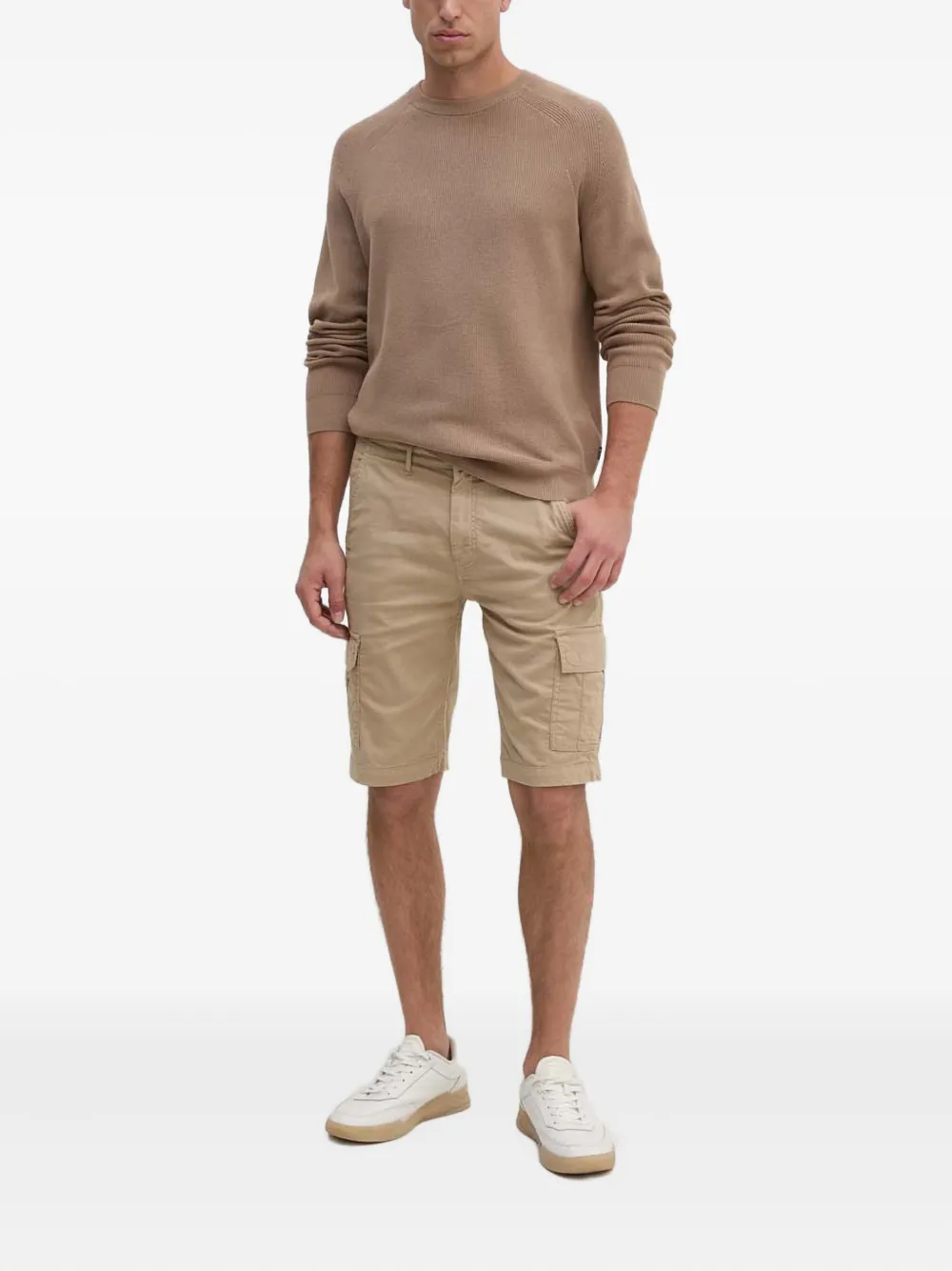 BOSS ribbed crew-neck sweater | Knitted Sweaters | Image 2