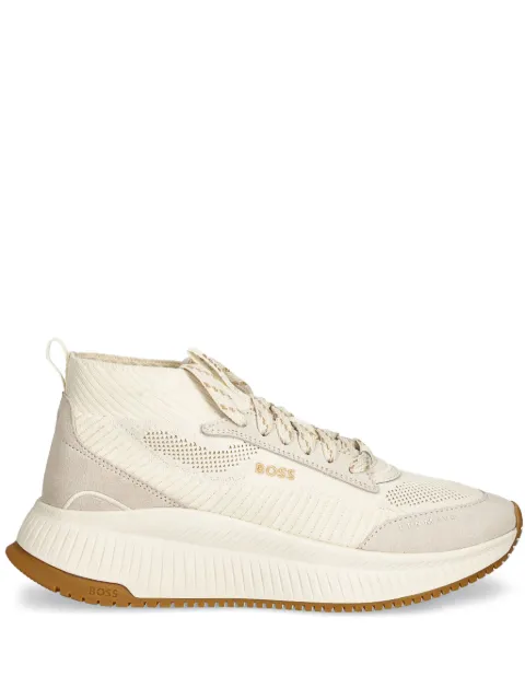 BOSS knitted sneakers 