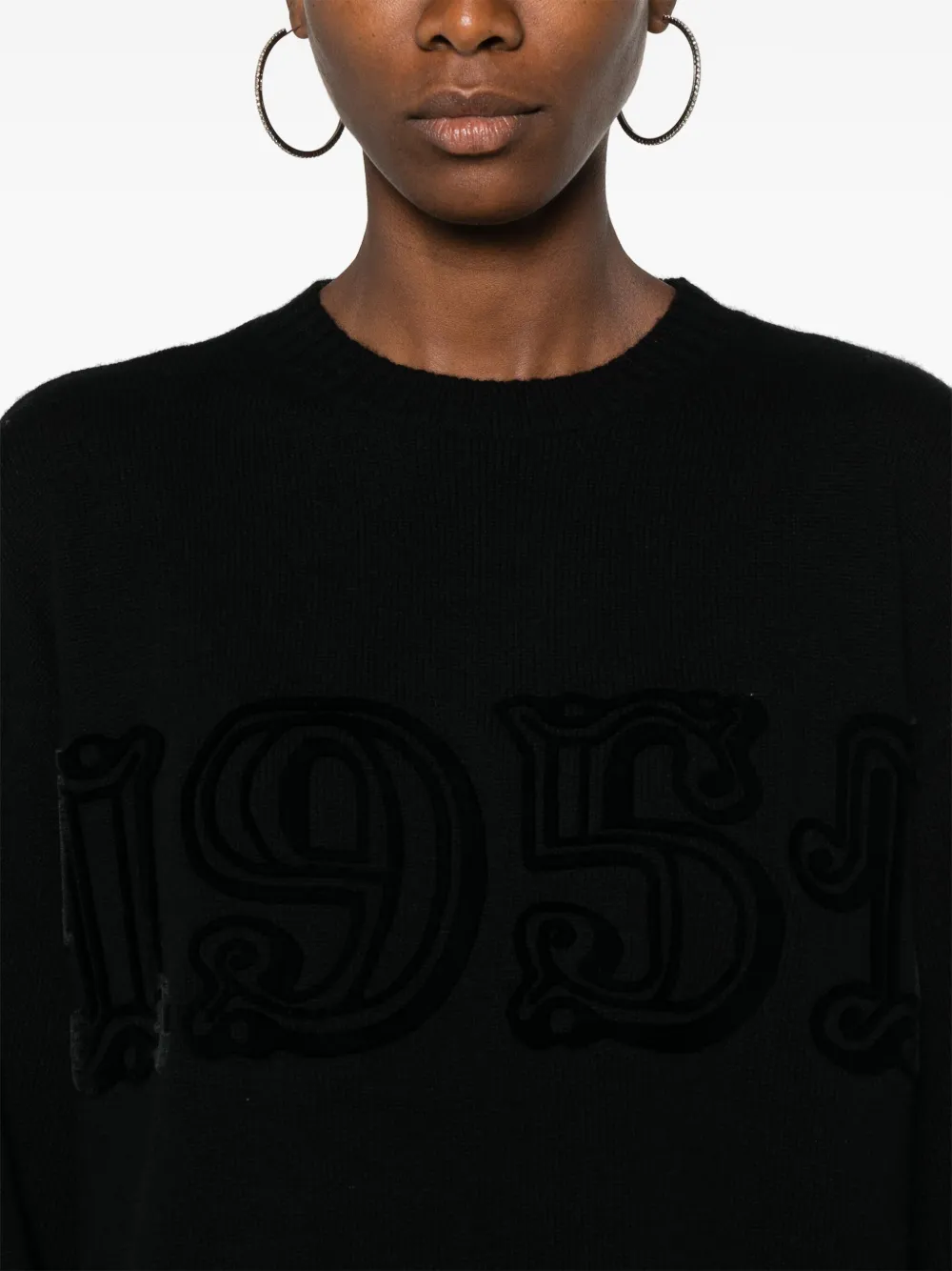 Shop Max Mara Fido Sweater In Black