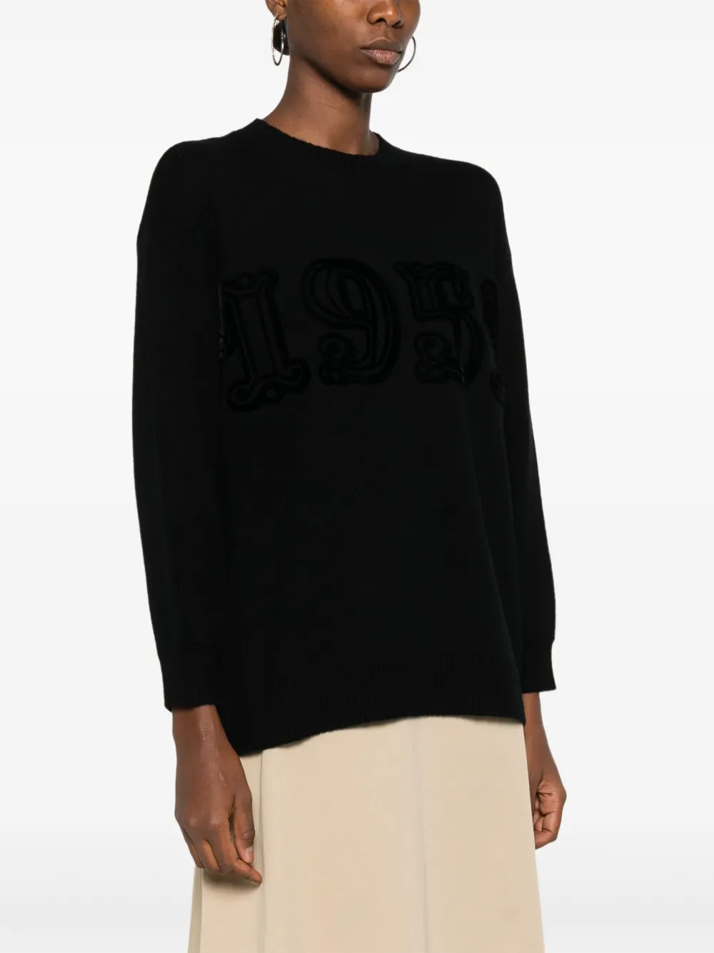 Shop Max Mara Fido Sweater In Black