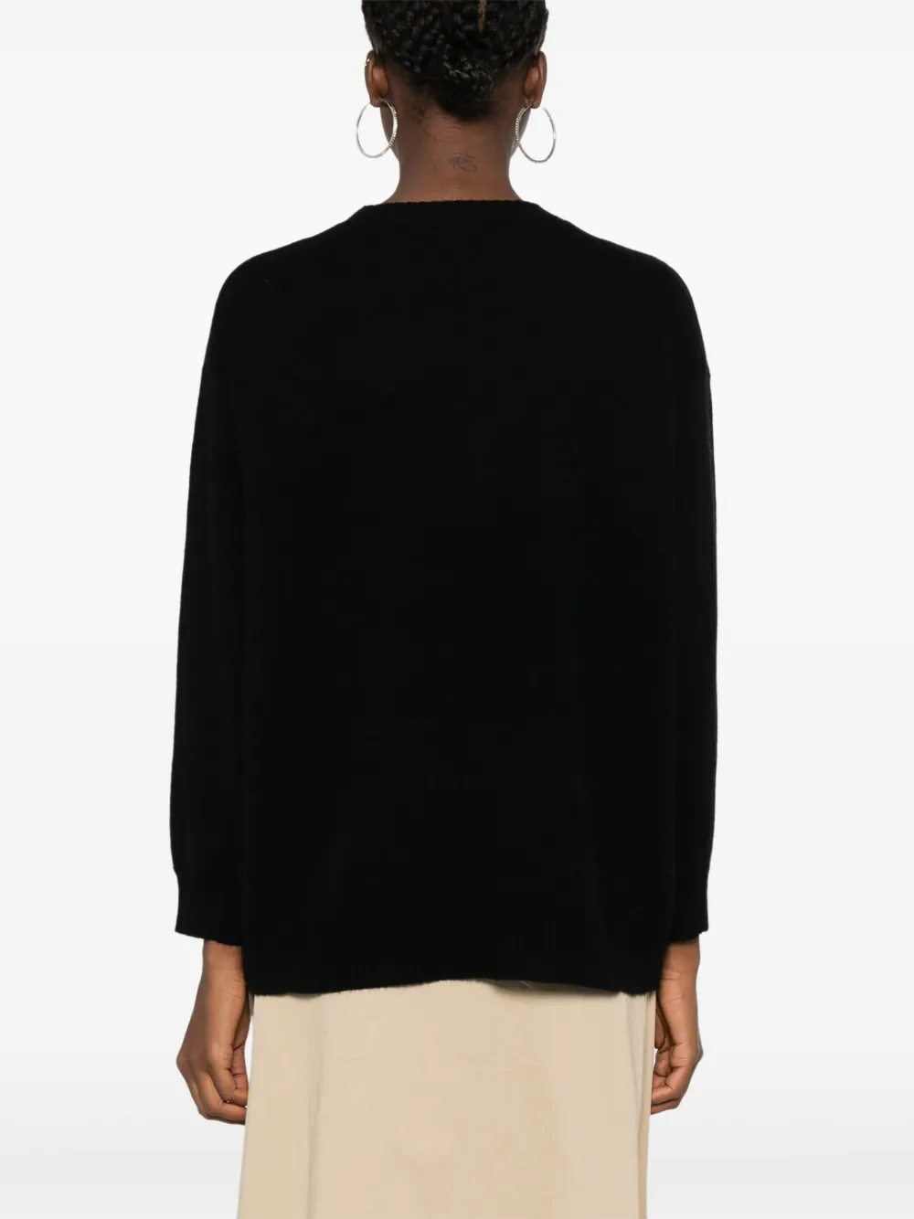 Shop Max Mara Fido Sweater In Black