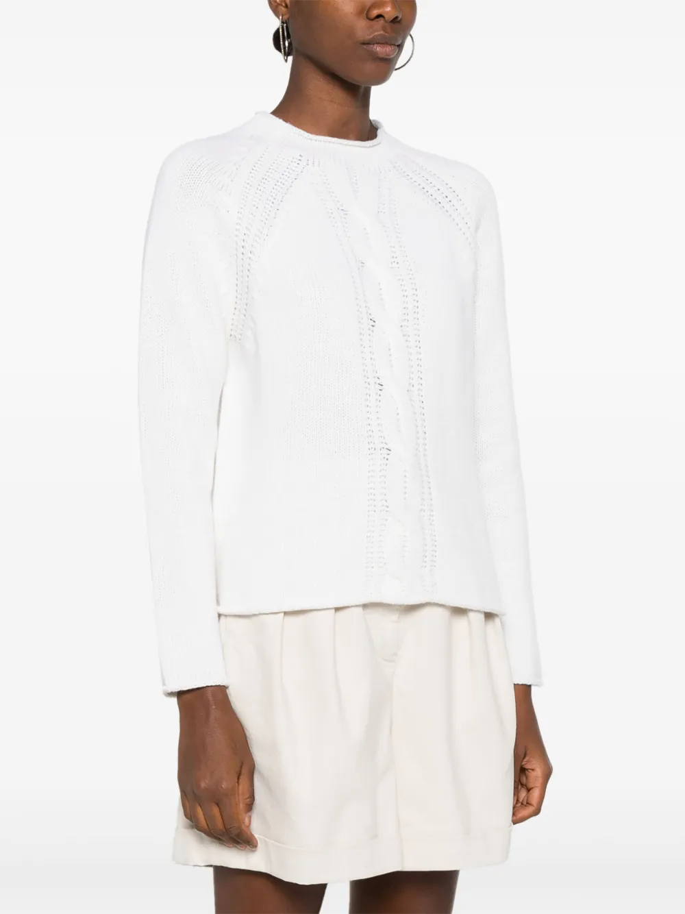Max Mara Pico trui Wit