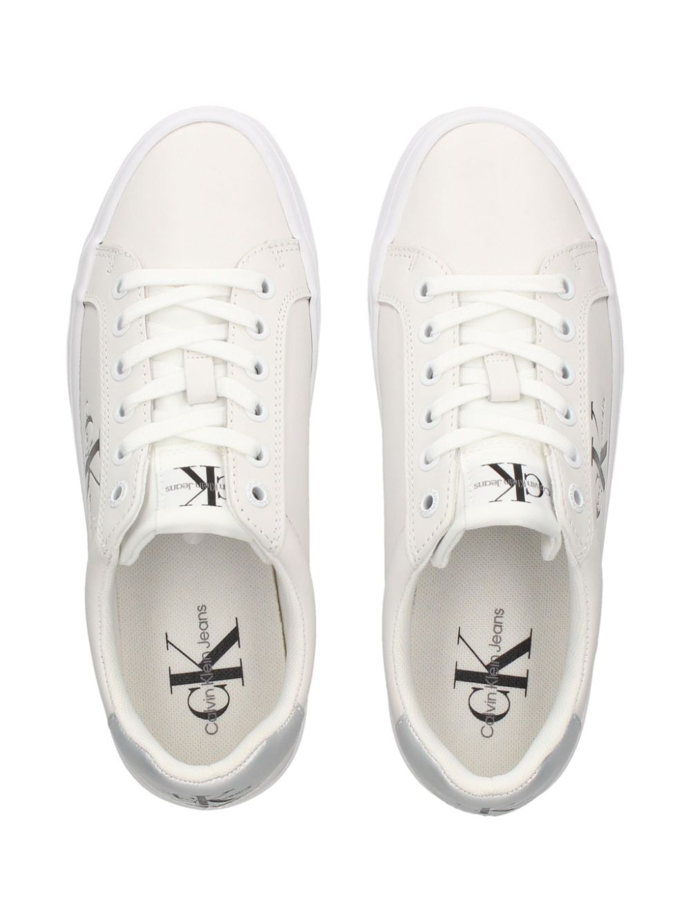 Calvin Klein Jeans Sneakers met logoprint Wit