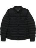 Dolce & Gabbana logo-patch puffer jacket - Black