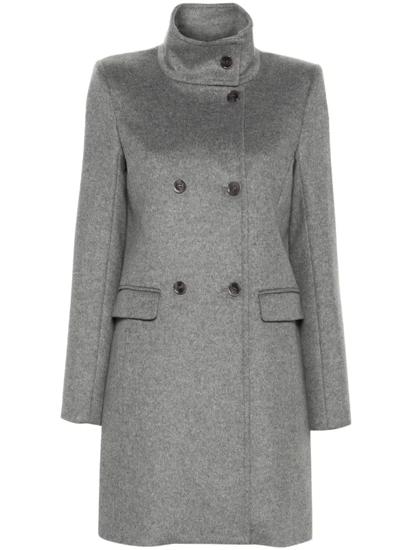 Patrizia Pepe ダブルコート | グレー | FARFETCH JP
