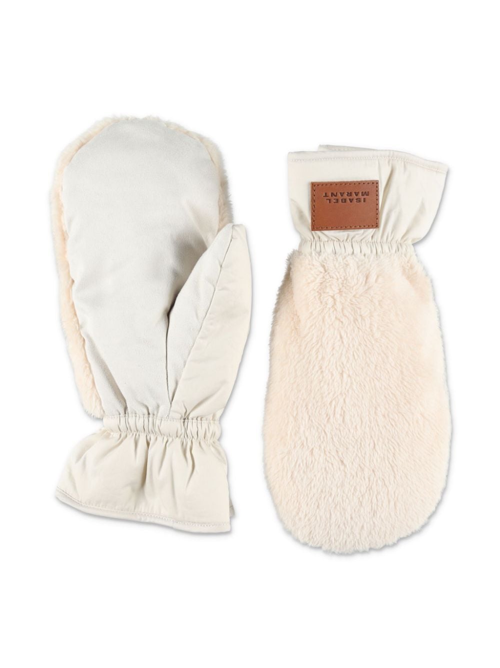 ISABEL MARANT Barca Moffola gloves - Beige