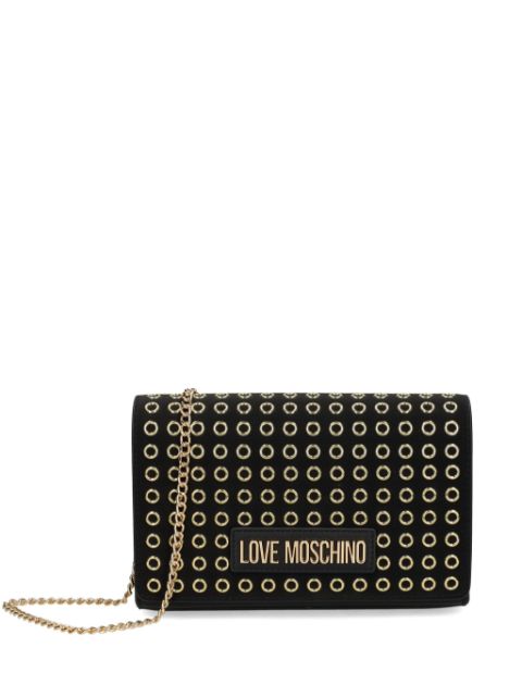 Love Moschino logo-lettering crossbody bag Women