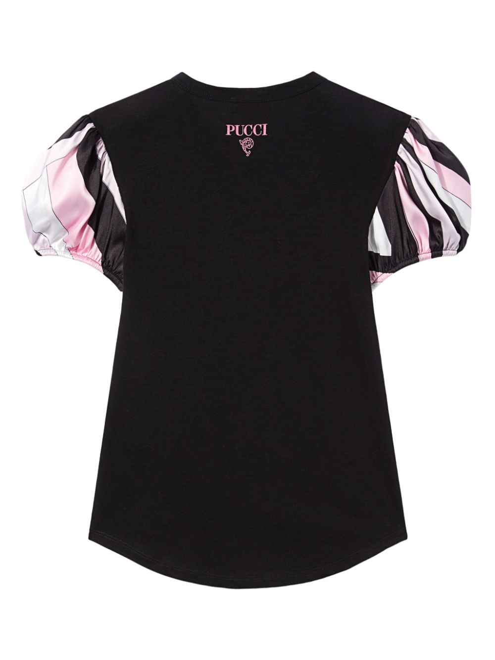 PUCCI Iride-print T-shirt - Zwart