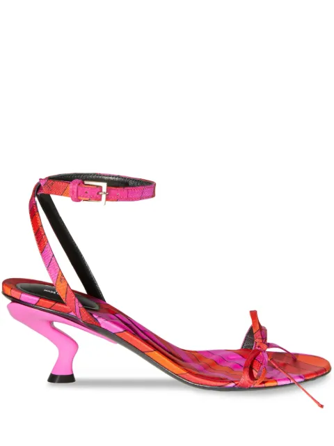 PUCCI 55mm Iris-print sandals