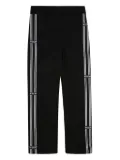 MSGM Kids side-stripe track pants - Black