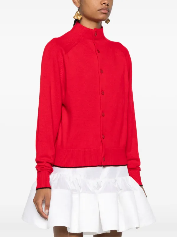 Jacquemus カシミア カーディガン | レッド | FARFETCH JP