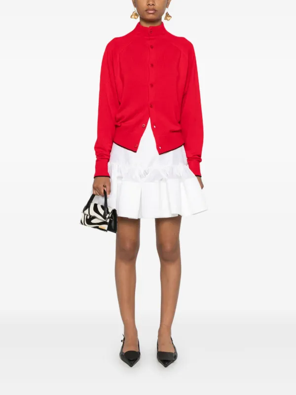 jacquemus オープンフロント カーディガン JACQUEMUS: Black Les Classiques 'La Maille Pralu' Cardigan | SSENSE