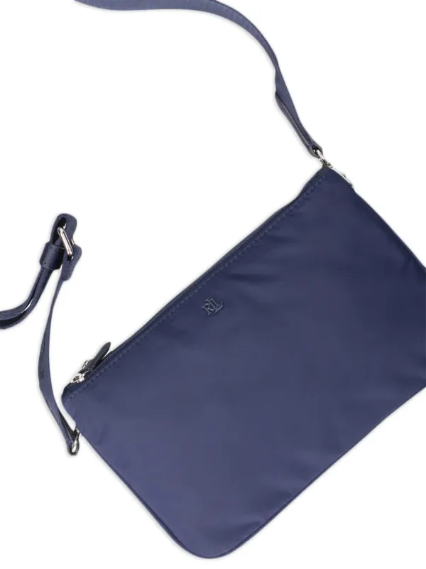 Ralph Lauren ロゴ Landyn ダブルジッパー クロスボディ バッグ Lauren Ralph Lauren Landyn Cross Body Bag | Black | FARFETCH