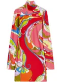 PUCCI Orchidee dress - Red