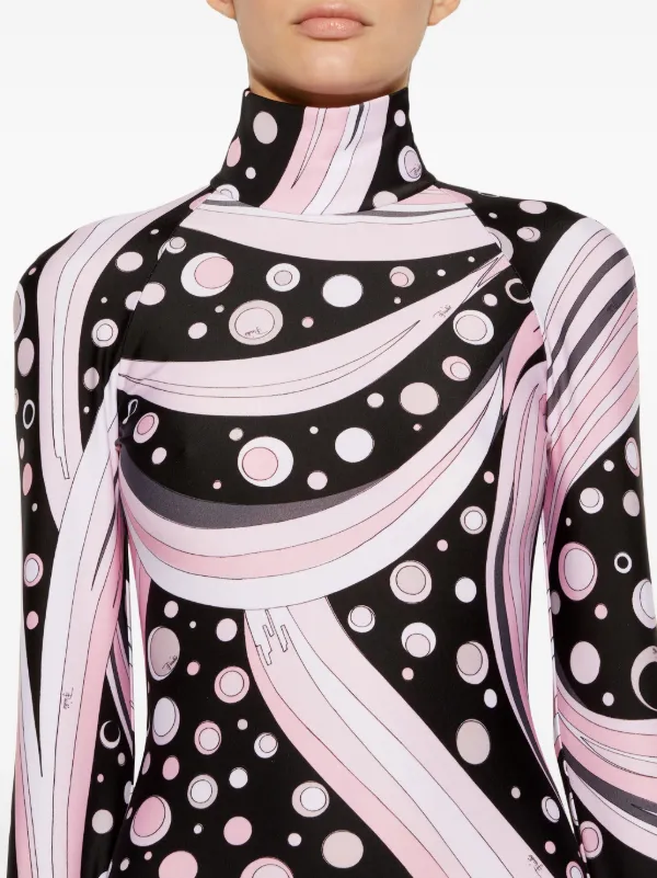 PUCCI Fontane-print Mini Dress | Pink | FARFETCH