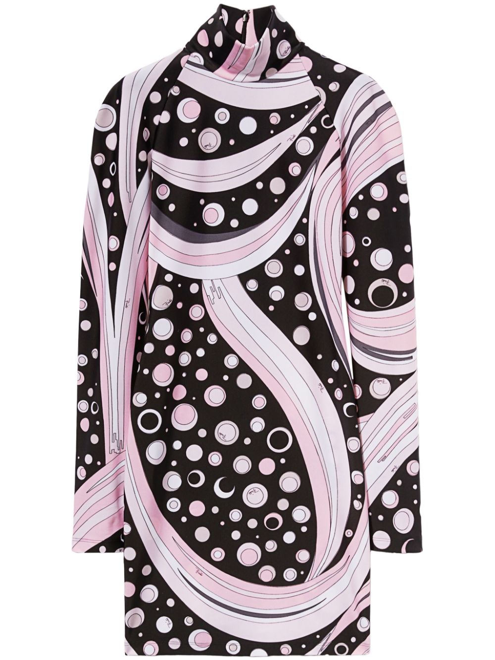 PUCCI Fontane-print mini dress Roze