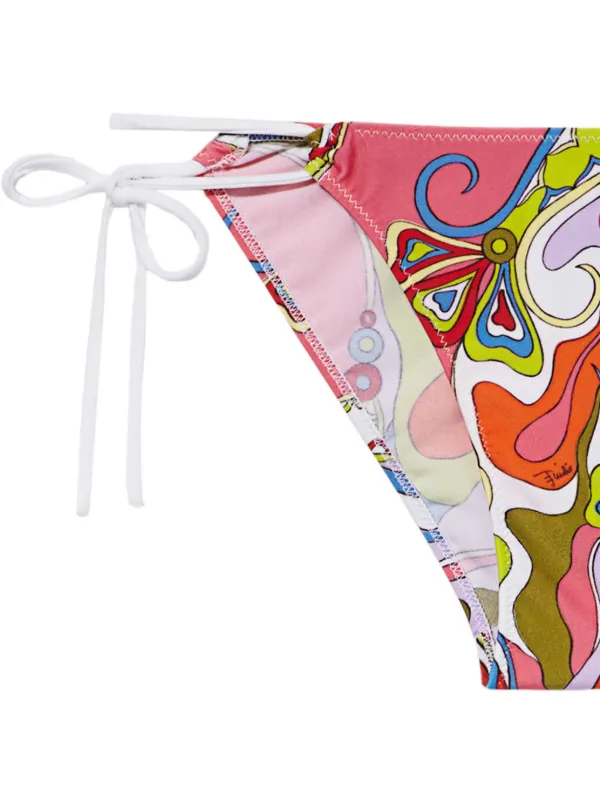 PUCCI Orchidee-Print Bikini Bottoms | Pink | FARFETCH