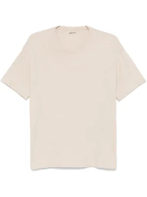 Auralee コットン Tシャツ | ニュートラル | FARFETCH JP