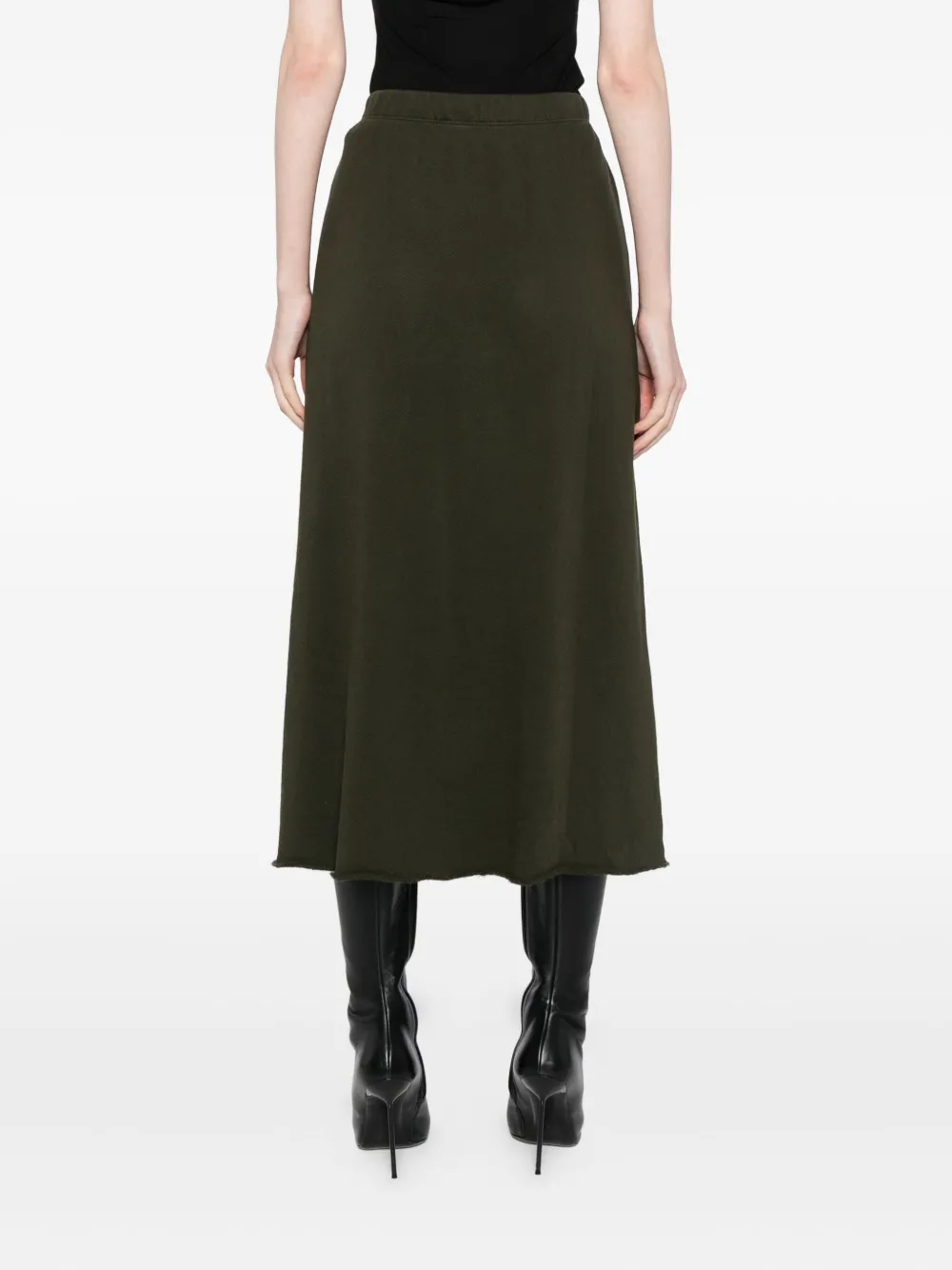 Eileen Fisher A Line Skirt In Green