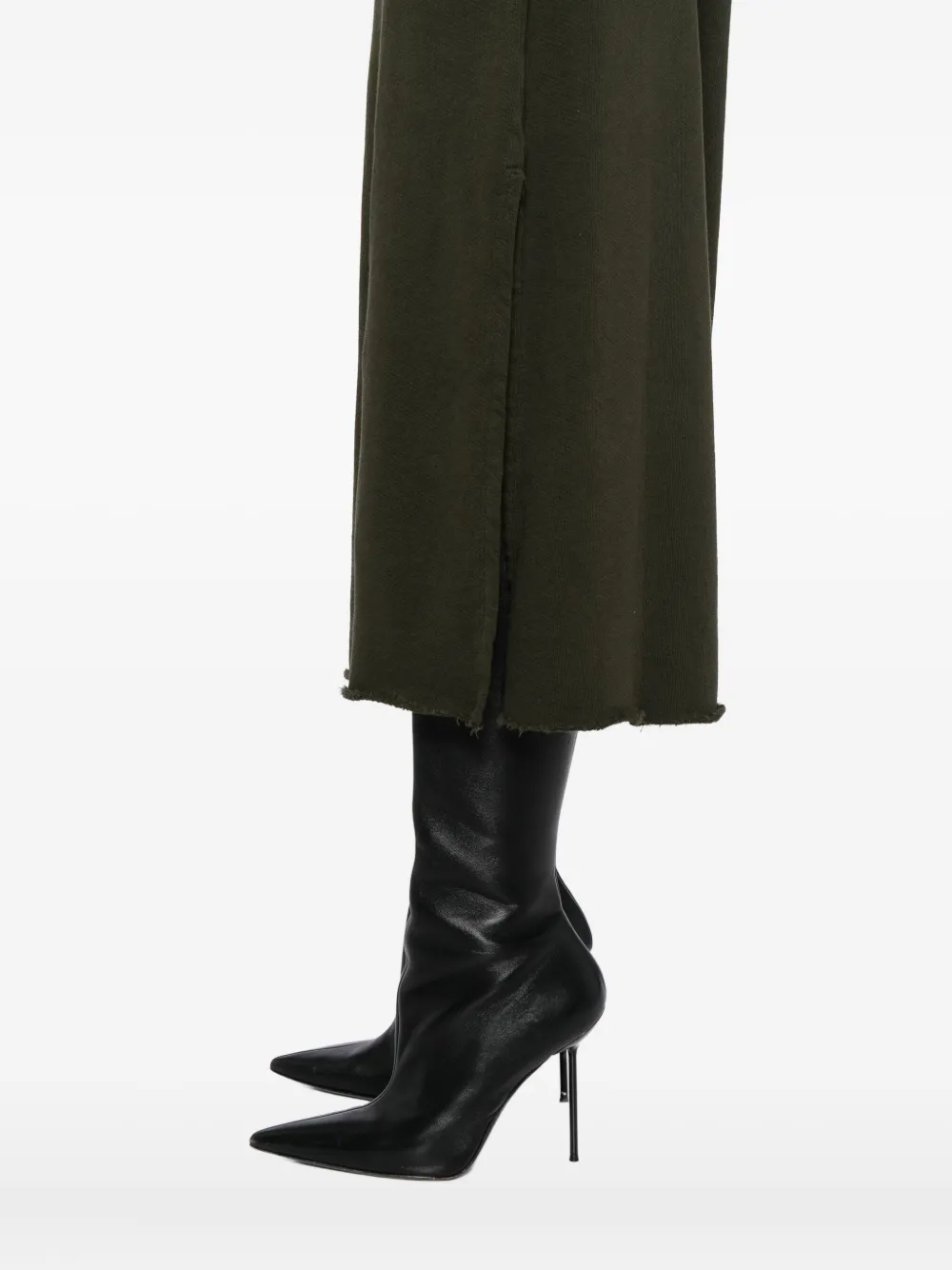 Eileen Fisher A Line Skirt In Green