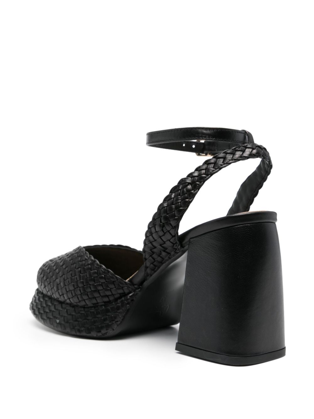 Castañer 95mm interwoven pumps Black