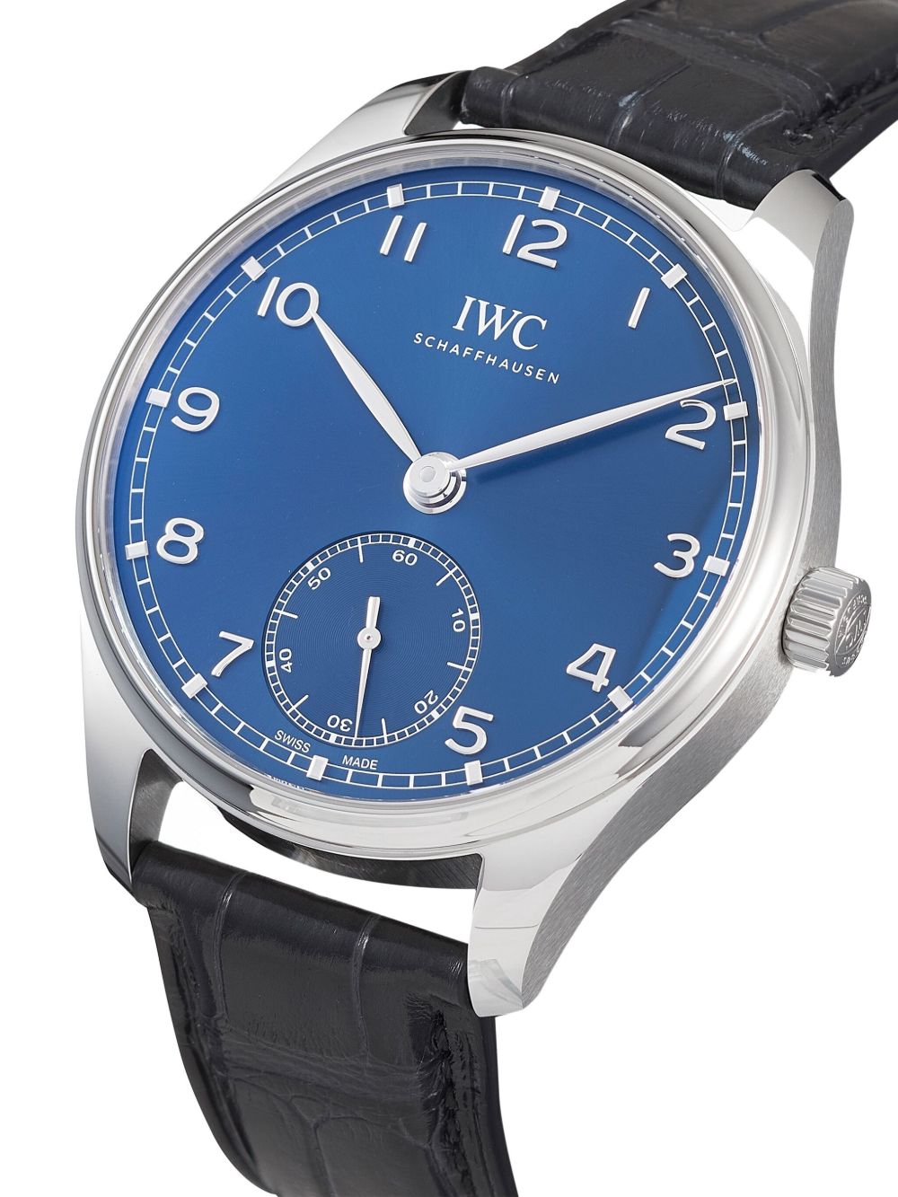 IWC Schaffhausen 2024 ongedragen Portugieser 40 mm horloge - Blauw