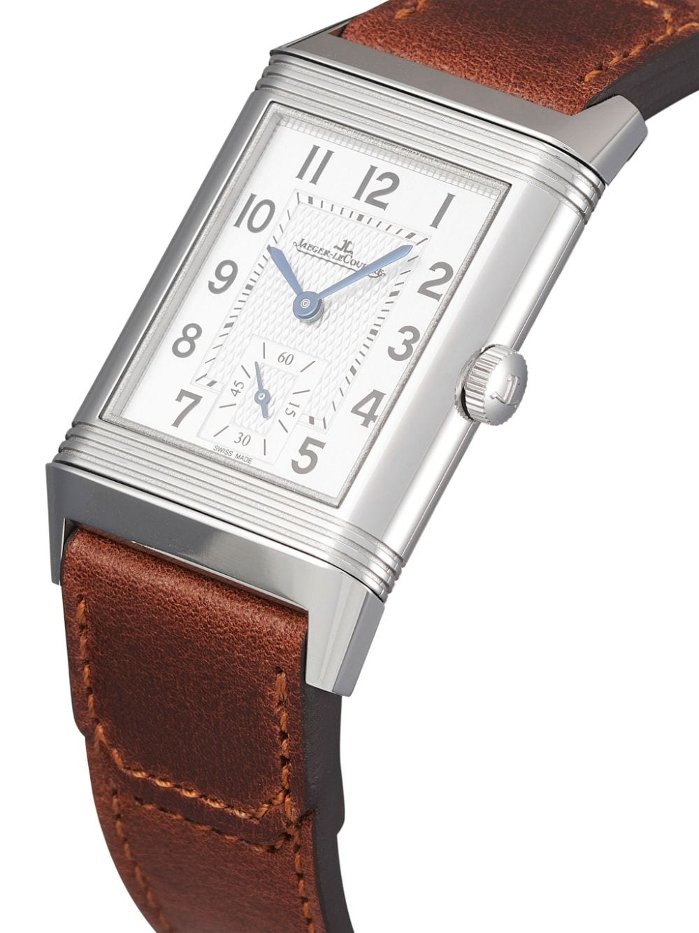 Jaeger-LeCoultre 2024 ongedragen Reverso Classic Medium Duoface horloge 42,9 mm - Zilver