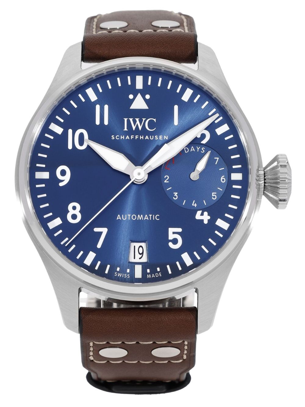 IWC Schaffhausen Ongedragen Big Pilot 'Le Petit Prince' 46mm horloge - Blauw