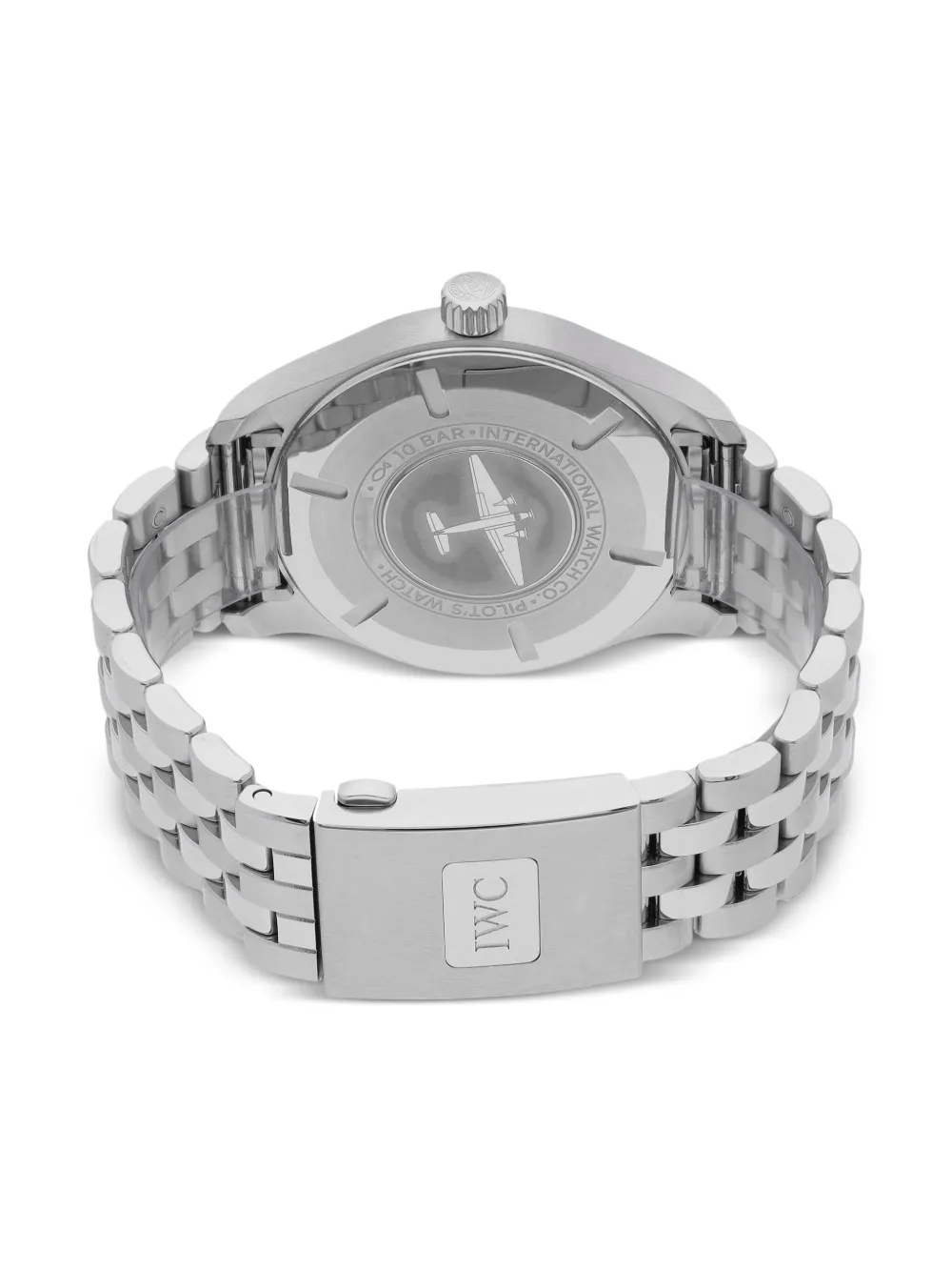 Pre-owned Iwc Schaffhausen 2024 Unworn Pilot's Watch 40mm In Silver