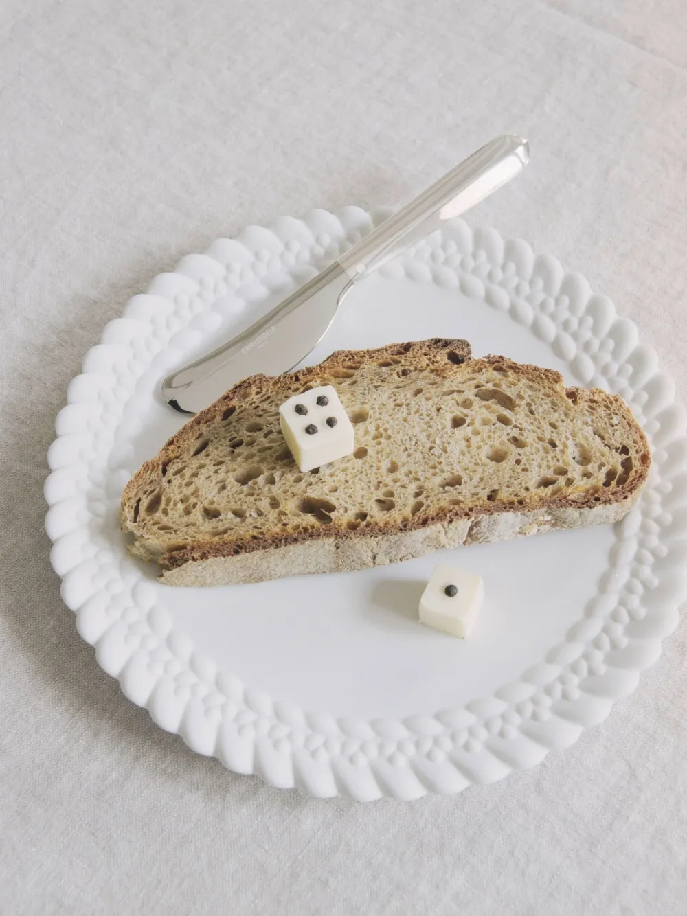 Christofle Mood Butter Spreader In Silver