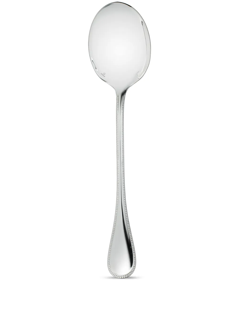 Christofle Perles サラダ サービングスプーン - シルバートーン Christofle Perles サラダ サービングスプーン - シルバートーン