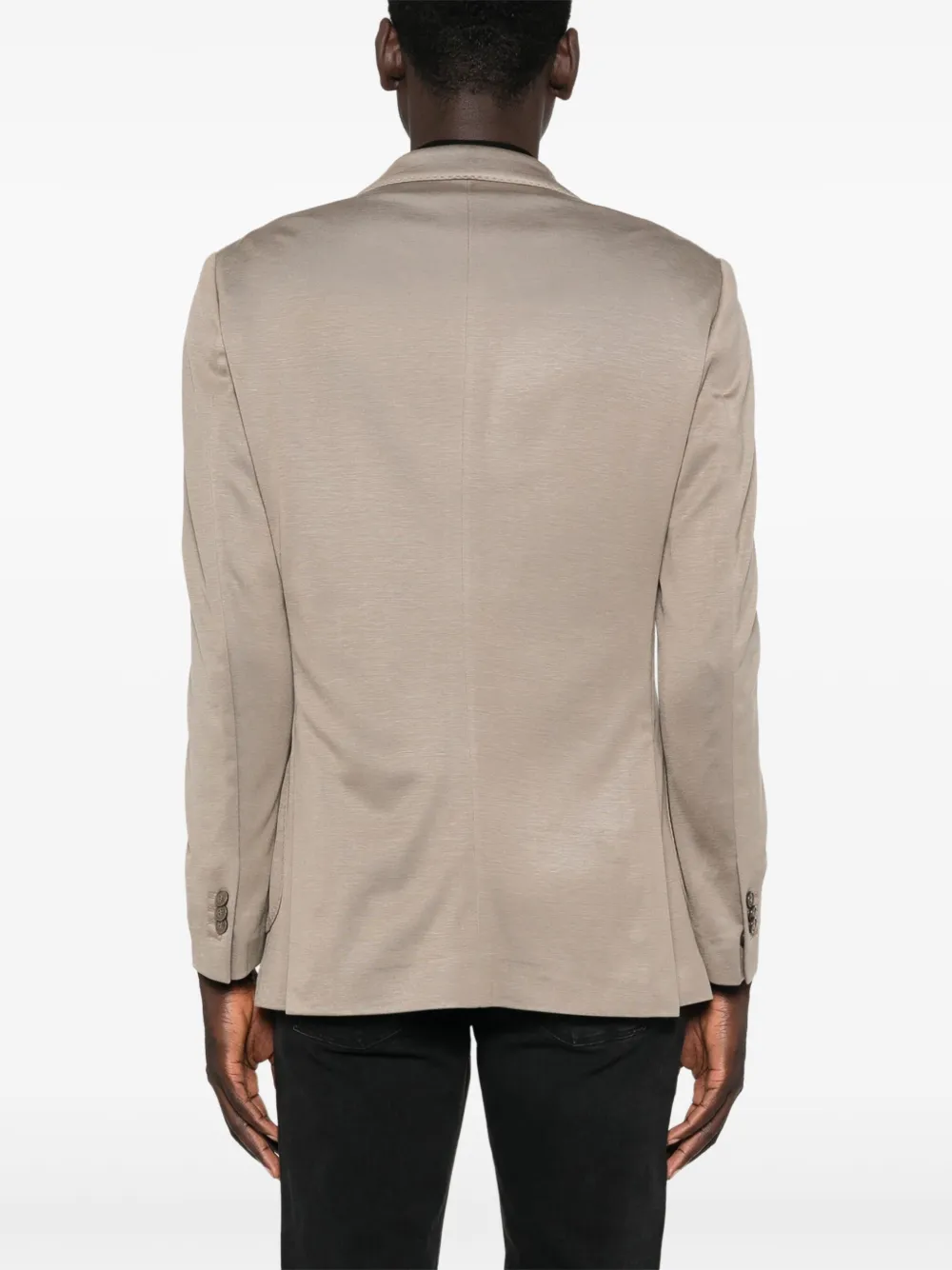 Boggi Milano Jersey blazer Bruin