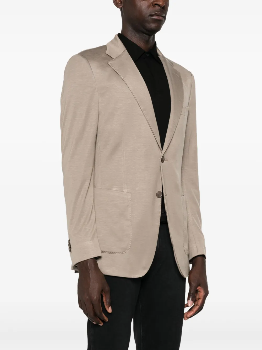 Boggi Milano Jersey blazer Bruin