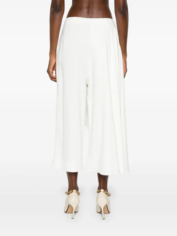 スカート Alaia White asymmetrical trouser skirt Alaïa Asymmetric Midi Skirt | White | FARFETCH
