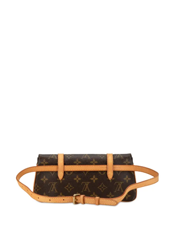 Louis Vuitton Pre Owned 2005 Monogram Pochette Marelle PM Belt Bag Brown FARFETCH SG
