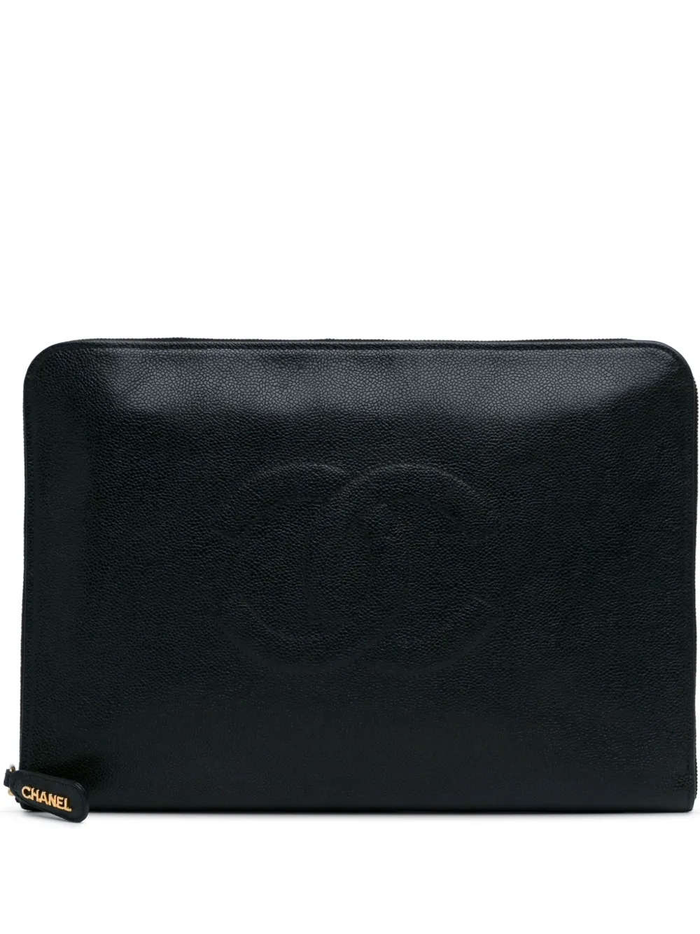 Chanel caviar clutch shop