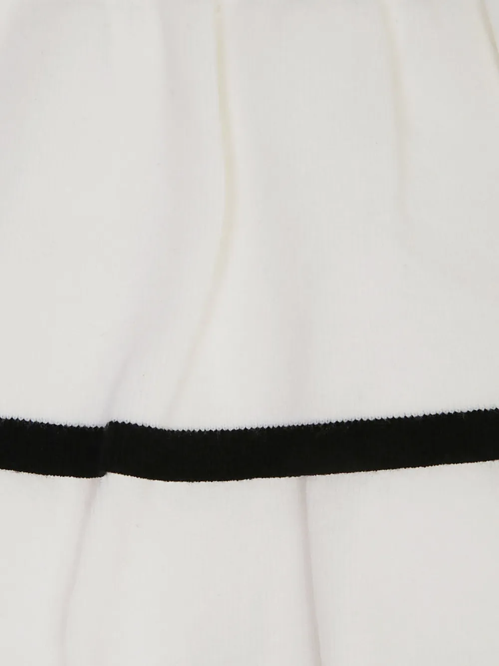 TWINSET Kids Gelaagde jurk met peplum afwerking Wit