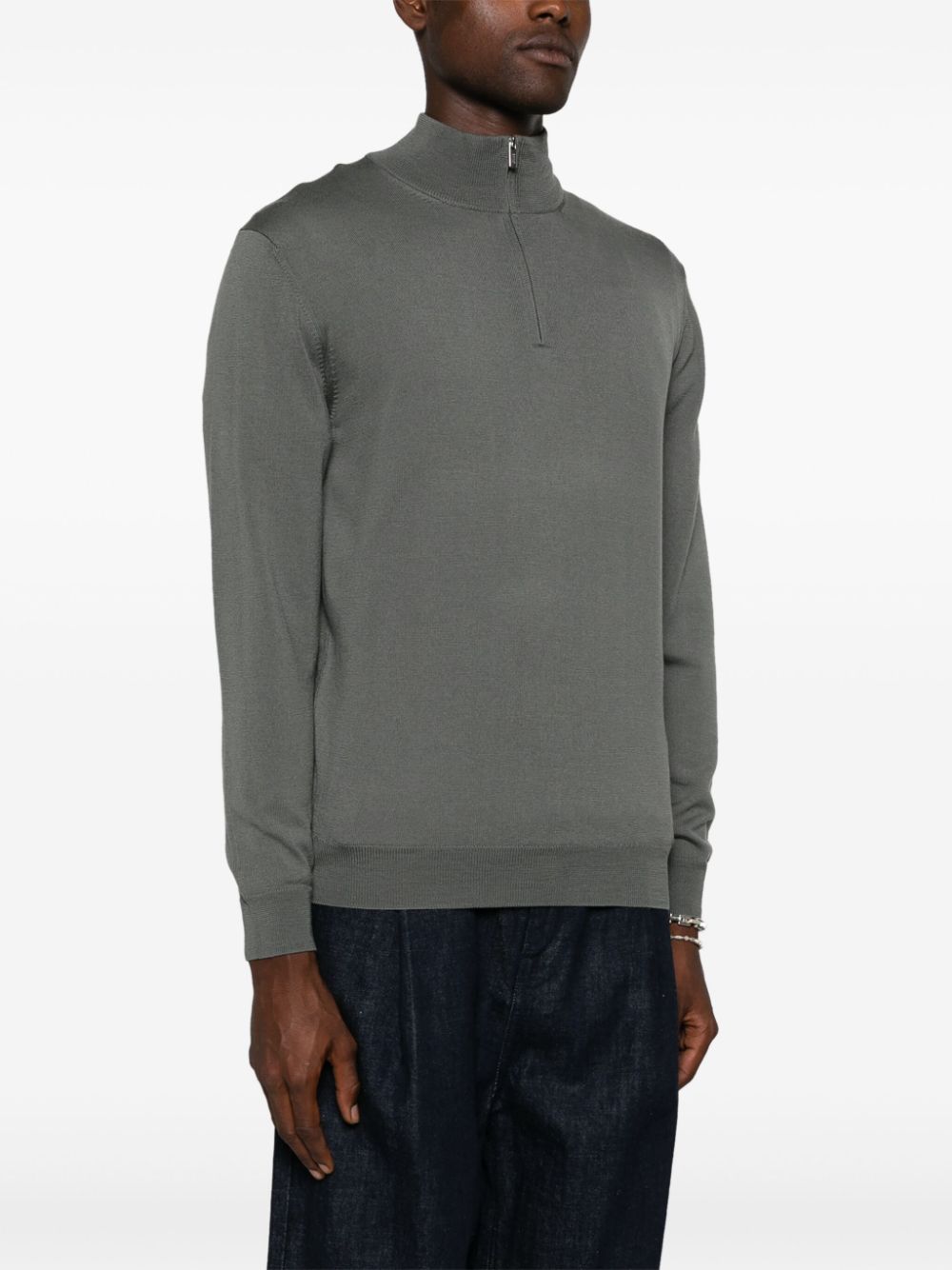 Boggi Milano half-zip sweater Men