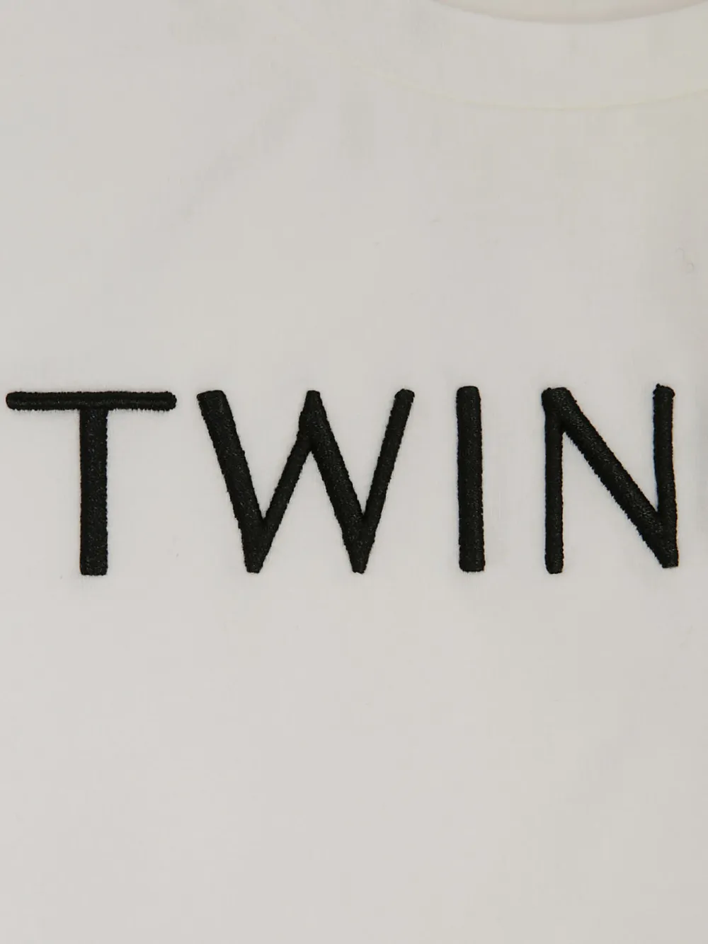 TWINSET Kids T-shirt met logo Wit