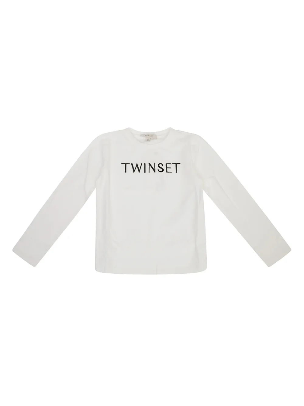 TWINSET Kids T-shirt con logo - Bianco