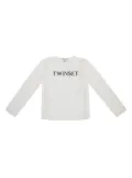 TWINSET Kids logo T-shirt - White