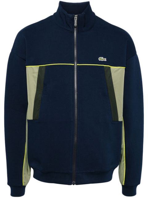 Lacoste logo-patch pique jacket Men