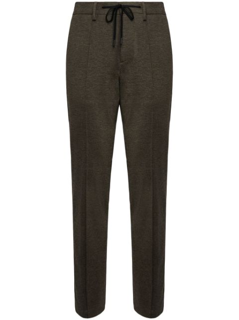 Boggi Milano pressed-crease trousers Men