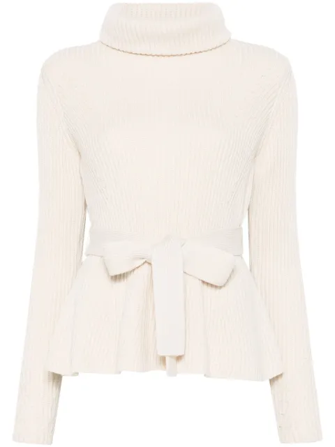ZIMMERMANN Illustration Peplum sweater
