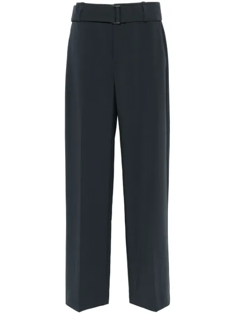 Vince pantalones anchos con cinturón
